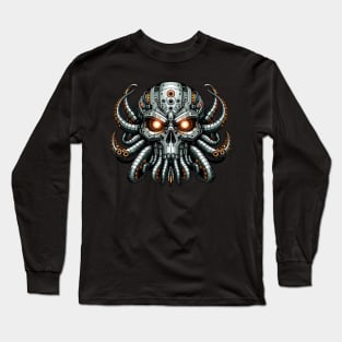 Biomech Cthulhu Overlord S01 D51 Long Sleeve T-Shirt